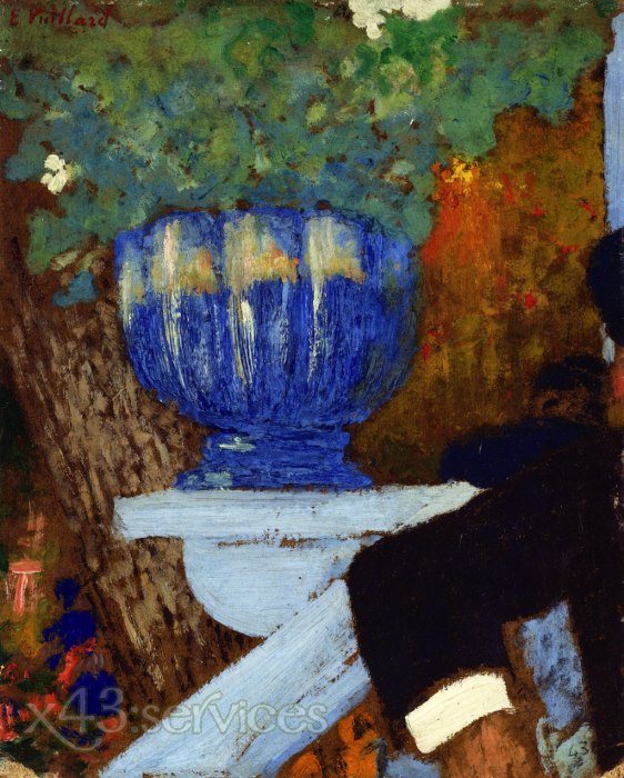 Edouard Vuillard - Die blaue Tasse - The Blue Cup - zum Schließen ins Bild klicken